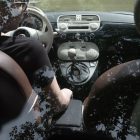 RATI ARMSTER 3 Armlehne FIAT 500 2016-2024  [schwarz,Stoff]