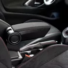 RATI ARMSTER 3 Armlehne SMART FORTWO 2014-2019 ohne Cool&Media-Paket [schwarz,Stoff,12V Kabel]