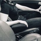 RATI ARMSTER S Armlehne HYUNDAI I30 2017-  [schwarz,Stoff]