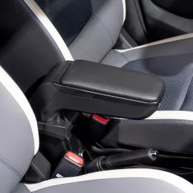   RATI ARMSTER S Armlehne SMART EQ FORFOUR 2017-2024 ohne Cool&Media-Paket [schwarz,vegan Leder,12V Kabel]