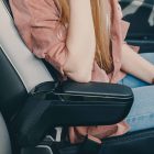 RATI ARMSTER 2 Armlehne RENAULT CAPTUR 2017-2019  [schwarz,vegan Leder,12V Kabel]