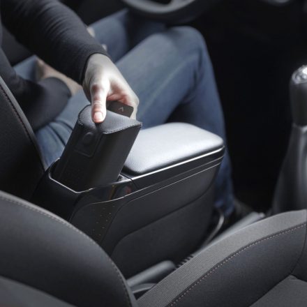 RATI ARMSTER 2 Armlehne NISSAN NOTE 2013-2019  [schwarz,vegan Leder]