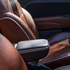 RATI ARMSTER 2 Armlehne SMART FORFOUR 2014-2019 ohne Cool&Media-Paket [grau,vegan Leder,12V Kabel]