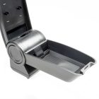 RATI ARMSTER 3 Armlehne RENAULT CLIO 2013-2019  [schwarz,vegan Leder,rote Nähte]