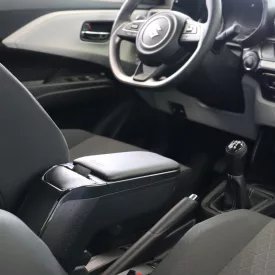   RATI ARMSTER 2 Armlehne SUZUKI SWIFT 2024- mit manueller Handbremse [schwarz,vegan Leder]