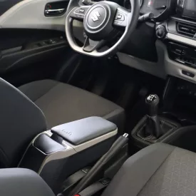   RATI ARMSTER 2 Armlehne SUZUKI SWIFT 2024- mit manueller Handbremse [grau,vegan Leder]