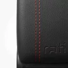RATI ARMSTER 3 Armlehne SUZUKI SWIFT 2024- mit manueller Handbremse  [schwarz,vegan Leder,rote Nähte]