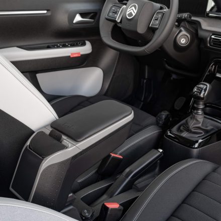 RATI ARMSTER 2 Armlehne CITROEN C3 AIRCROSS 2024-  [grau,vegan Leder]