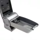RATI ARMSTER 3 Armlehne CITROEN E-C3 2024-  [schwarz,vegan Leder,rote Nähte]