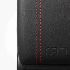 RATI ARMSTER 3 Armlehne CITROEN E-C3 AIRCROSS 2024-  [schwarz,vegan Leder,rote Nähte]