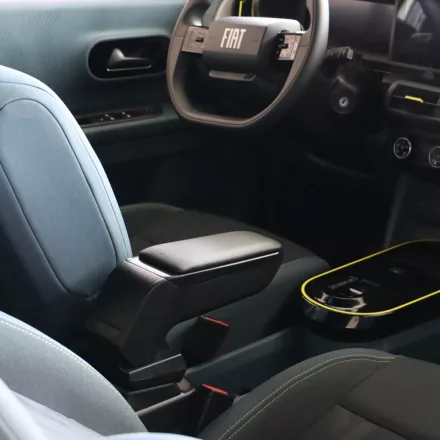 RATI ARMSTER S Armlehne FIAT GRANDE PANDA ELECTRIC 2024-  [schwarz,vegan Leder]