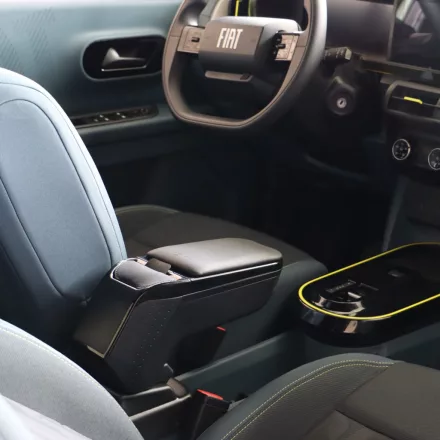 RATI ARMSTER 2 Armlehne FIAT GRANDE PANDA ELECTRIC 2024-  [schwarz,vegan Leder]