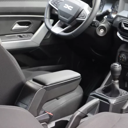 RATI ARMSTER S Armlehne DACIA SANDERO 2020-  [schwarz,vegan Leder]