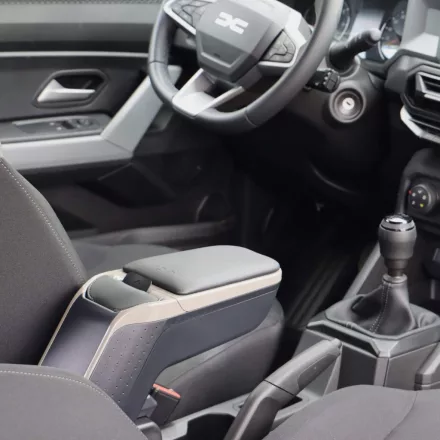 RATI ARMSTER 2 Armlehne DACIA SANDERO 2020-  [grau,vegan Leder]