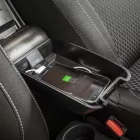 RATI ARMSTER 3 Armlehne sitzmontage OPEL CORSA 2020- ohne Original-Ellbogenstütze [schwarz,vegan Leder,usb]