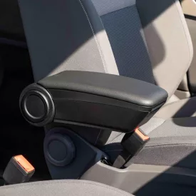   RATI ARMSTER 3 Armlehne sitzmontage SMART EQ FORTWO 2017-2024 ohne Original-Ellbogenstütze [schwarz,vegan Leder]