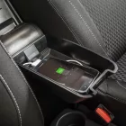 RATI ARMSTER 3 Armlehne sitzmontage DACIA SANDERO 2017-2020 ohne Original-Ellbogenstütze [schwarz,Stoff,usb]